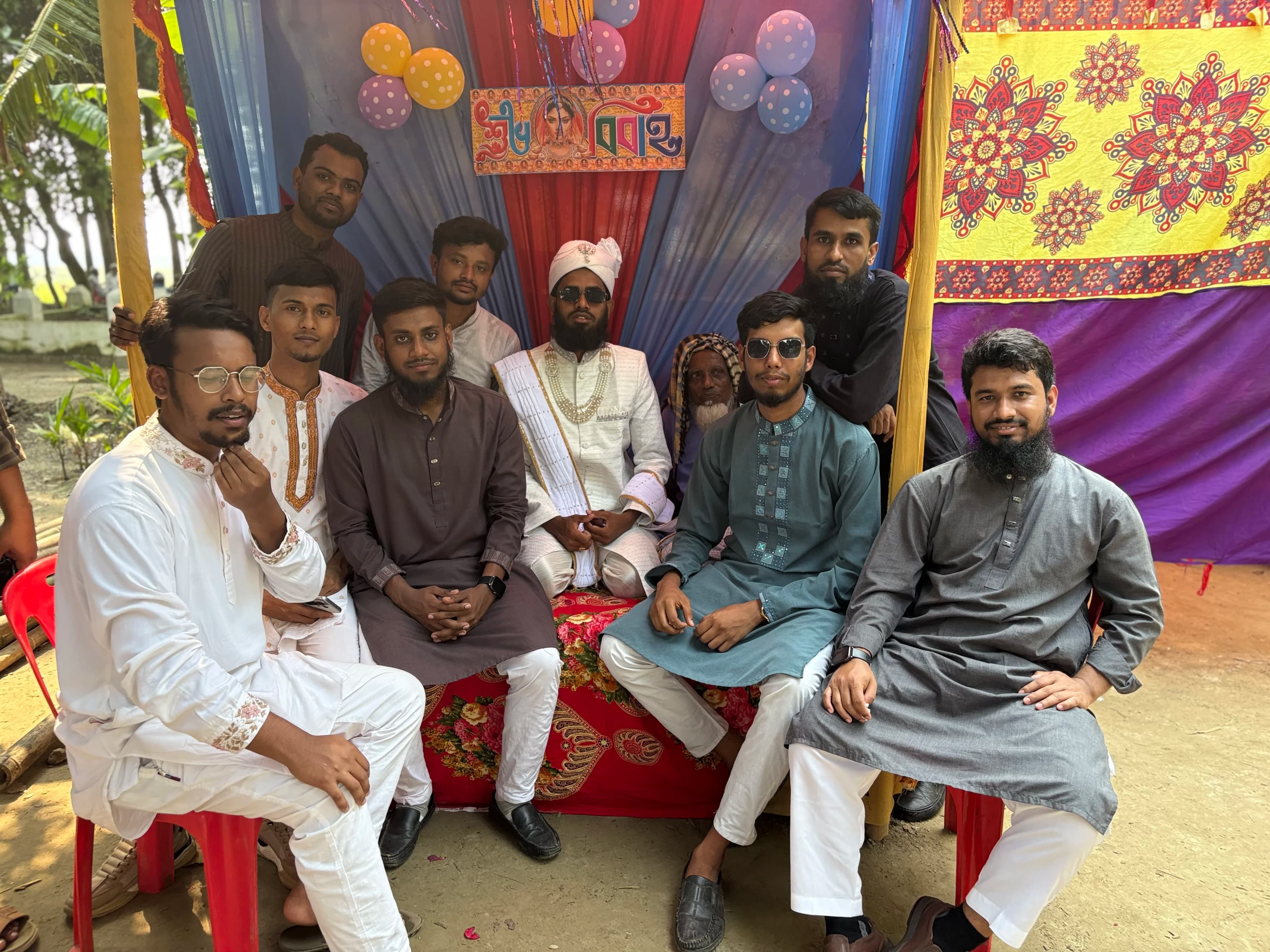 আমাদের বাল্য বন্ধু হাবিবুল্লার বিয়েতে